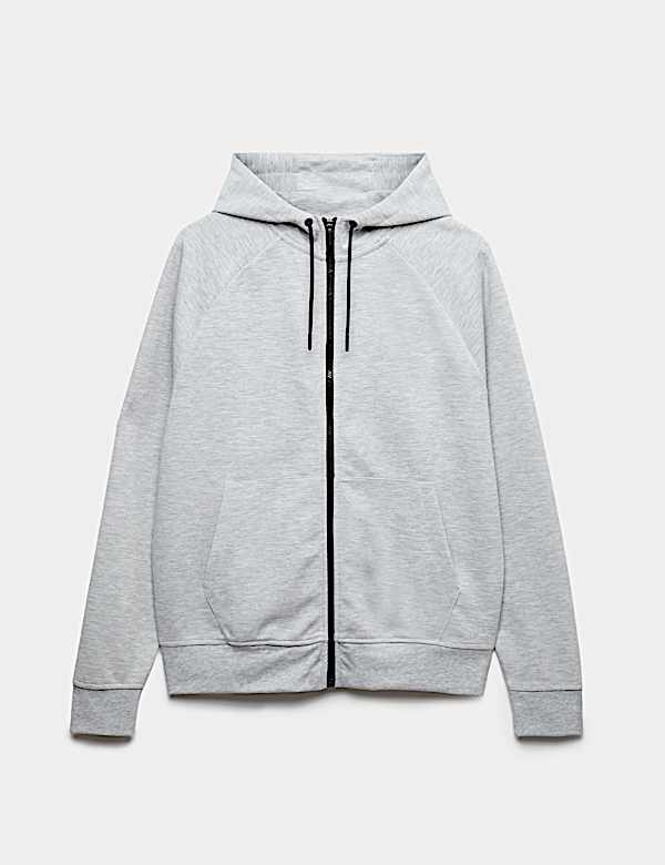 Performance Jersey Zip through Hooded Jacket - SK