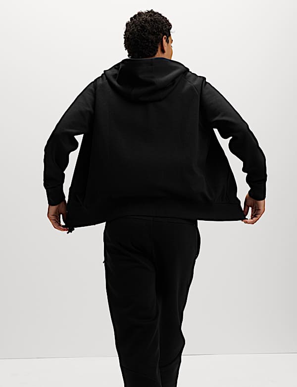 Jersey performance jack met capuchon en ritssluiting - BE