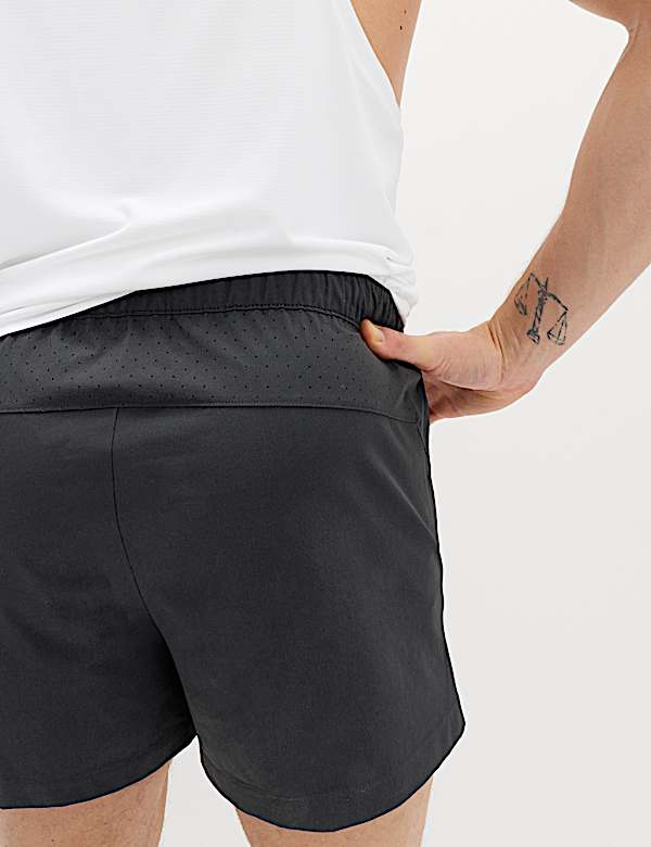 Elasticated Waist Stretch 3 Inch Sports Shorts - MX