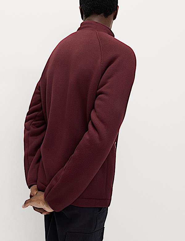 Zip Up Funnel Neck Fleece
