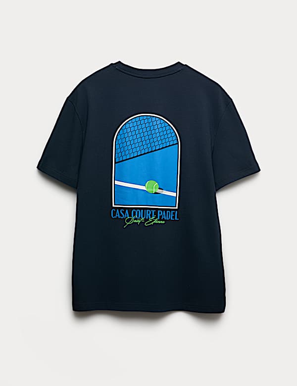 Pure Cotton St Etienne Padel T-shirt - LV