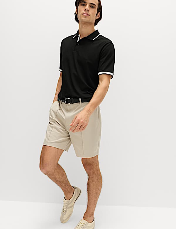 חולצת פולו Club Sports מבד פיקה עשיר בכותנה - IL