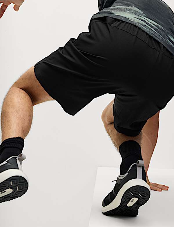 Regular Fit Stretch 9 inch Sports Shorts - ES