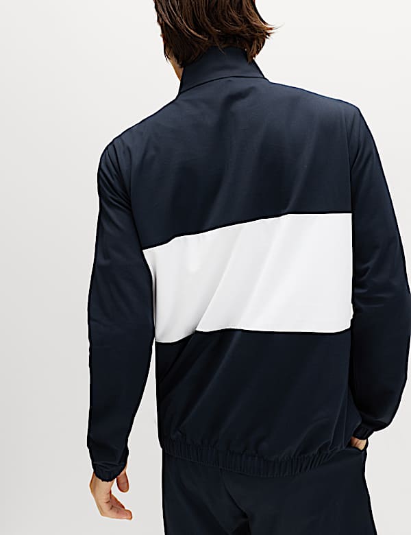 Club Sport Colour Block Half Zip Sweatshirt - EE