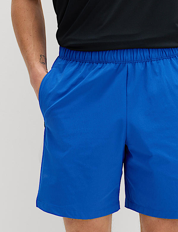Regular Fit 7 Inch Stretch Sports Shorts - SE