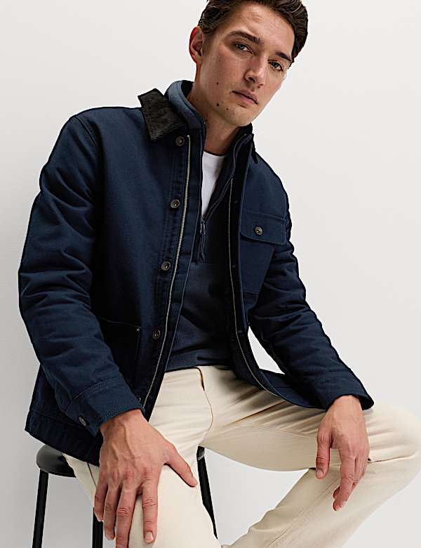 פליז בטקסטורה עם רוכסן חלקי - IL