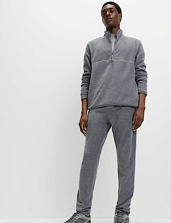 Half Zip Textured Fleece