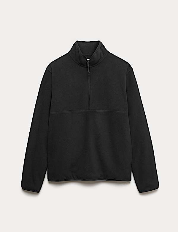 Half Zip Textured Fleece - MV