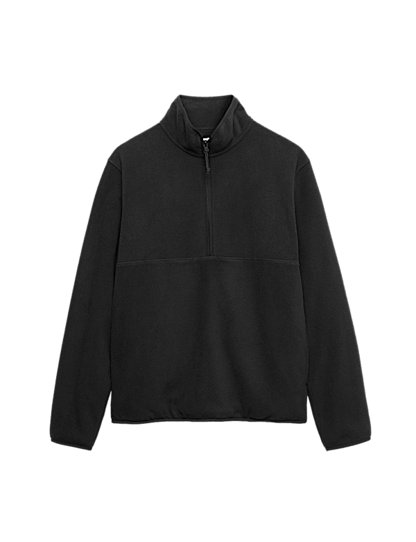 Half Zip Textured Fleece