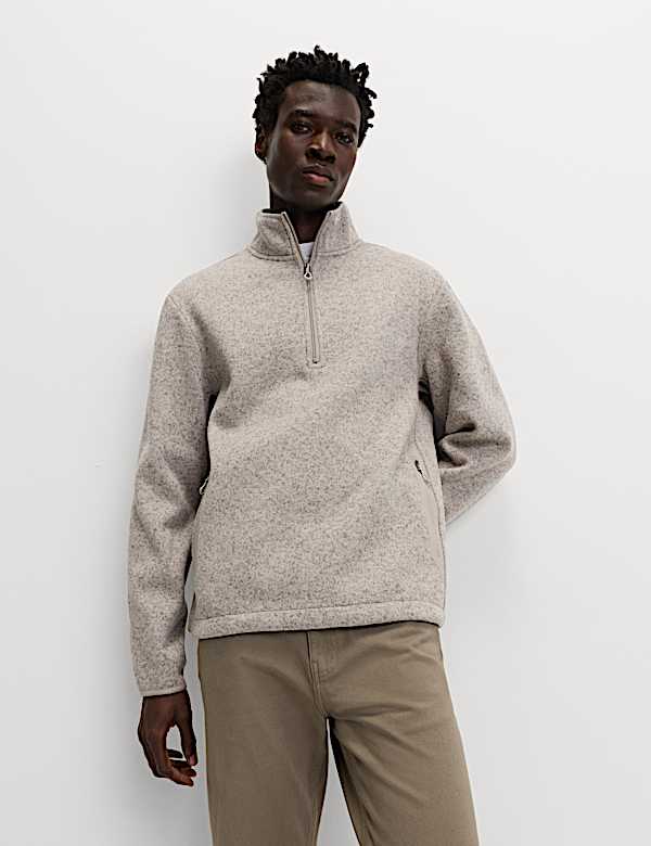 פליז קליל עם רוכסן חלקי - IL