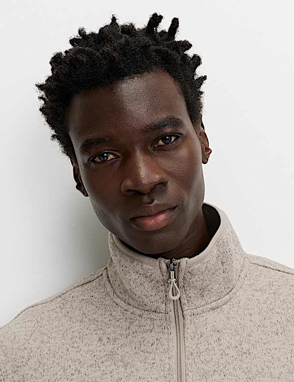 פליז קליל עם רוכסן חלקי - IL