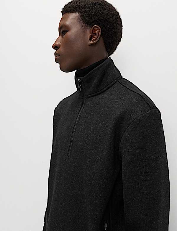 Polar ligero con media cremallera - ES