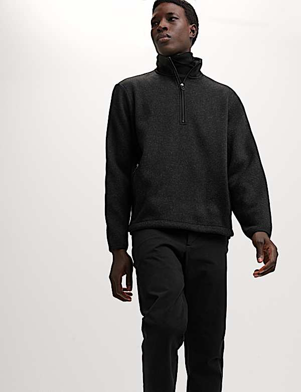 Polar ligero con media cremallera - ES