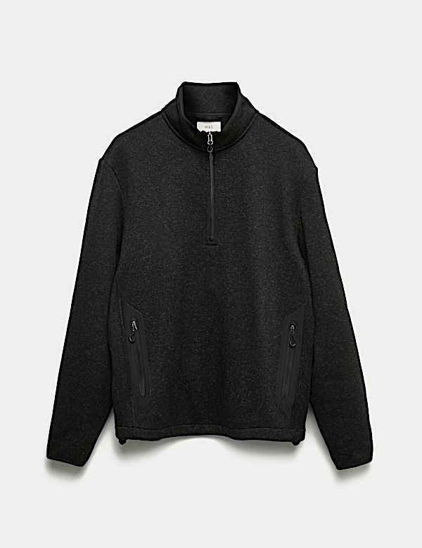 Polar ligero con media cremallera - ES