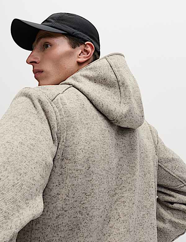 Tech Lightweight Knit Mix Hood
