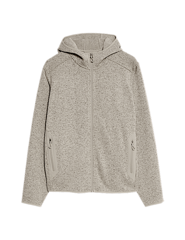 Tech Lightweight Knit Mix Hood