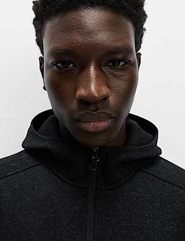 Tech Lightweight Knit Mix Hood - DK