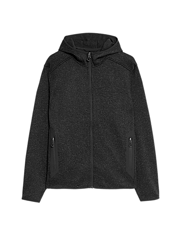 Tech Lightweight Knit Mix Hood