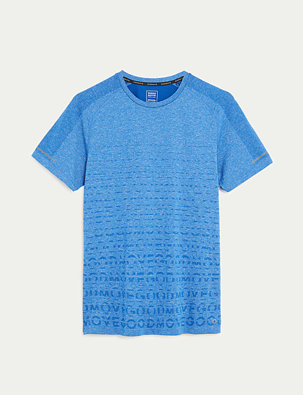 Seam Free Printed Training T-Shirt - BG