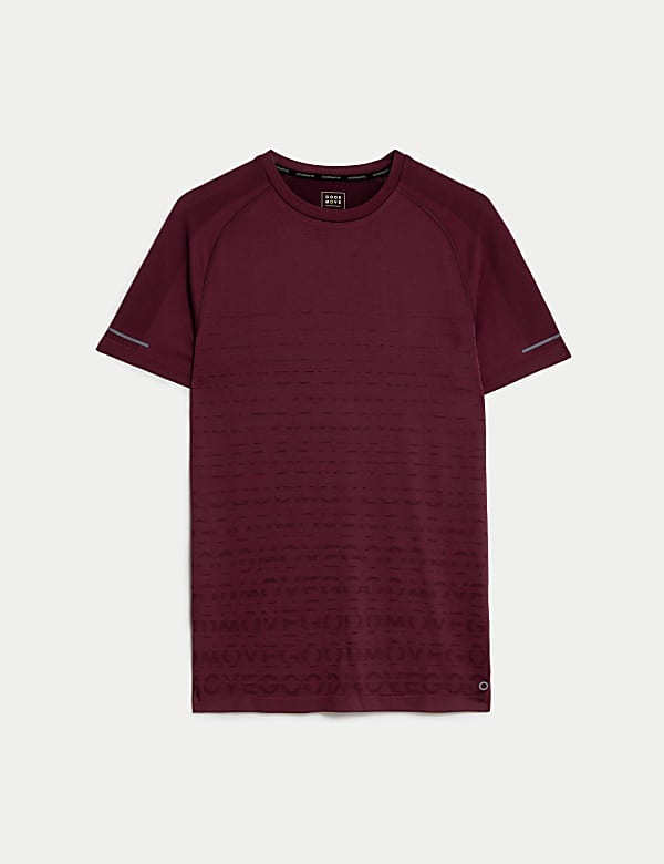 Seam Free Printed Training T-Shirt - US
