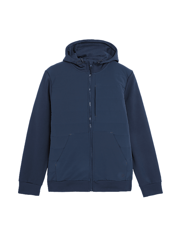 Go Easy Quilted Hoodie