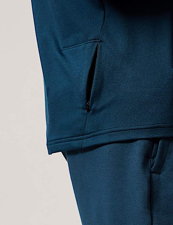 Half Zip Long Sleeve Top