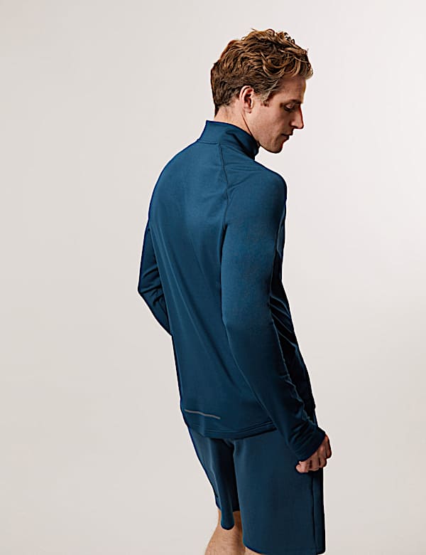 Half Zip Long Sleeve Top