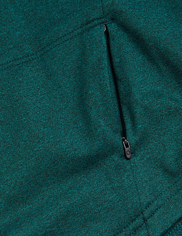 Half Zip Long Sleeve Top