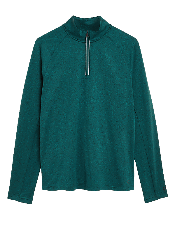 Half Zip Long Sleeve Top