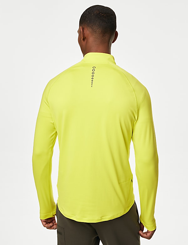 Half Zip Long Sleeve Top