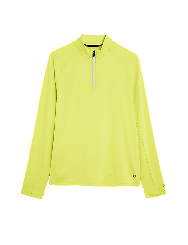 Half Zip Long Sleeve Top
