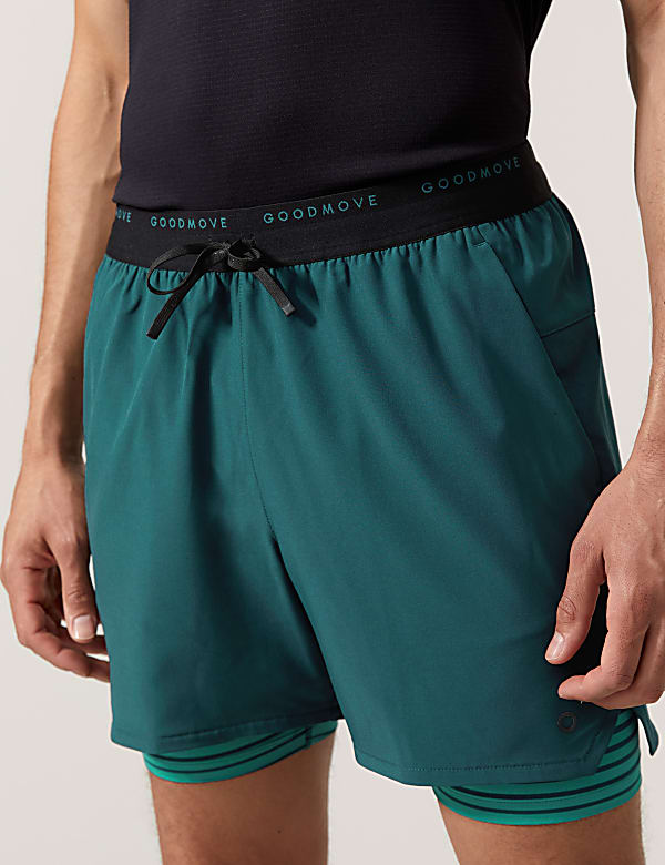 Double Layer Training Shorts