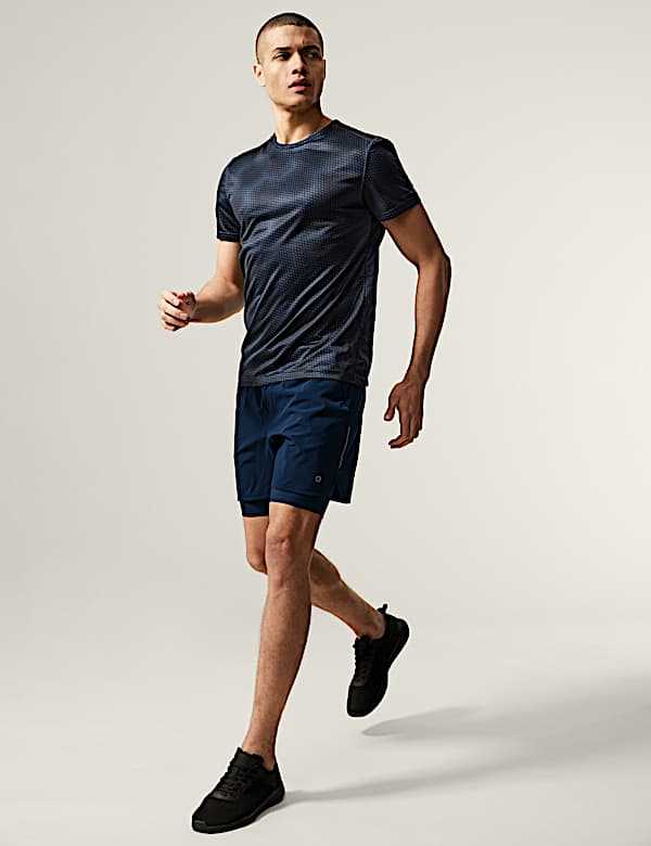 Double Layer Training Shorts