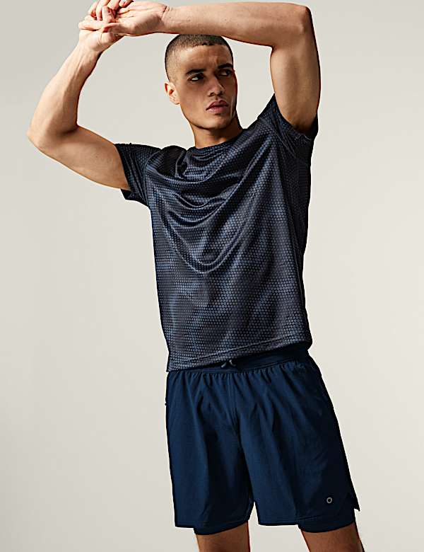 Double Layer Training Shorts