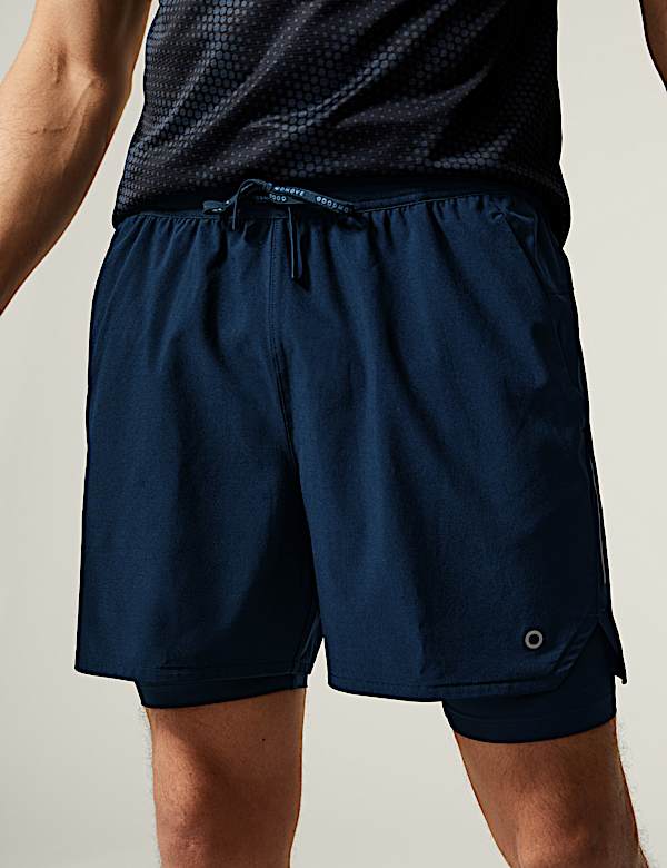 Double Layer Training Shorts