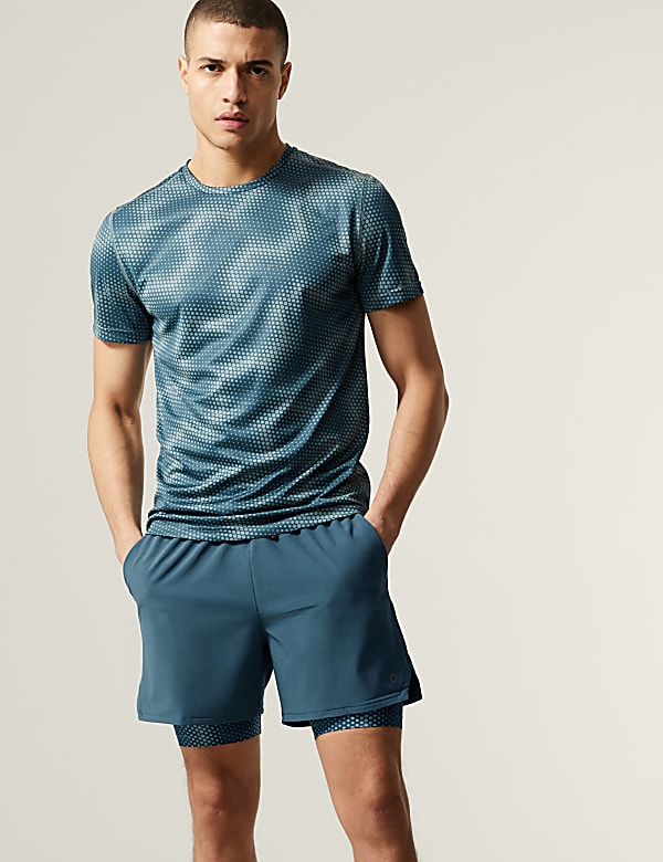 Double Layer Training Shorts