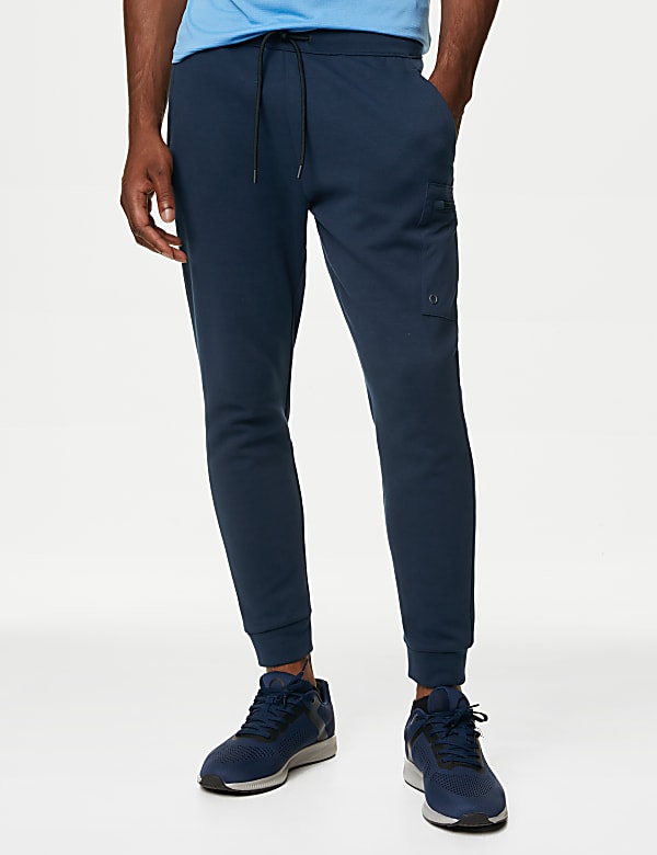 Cuffed Zip Pocket Sports Joggers