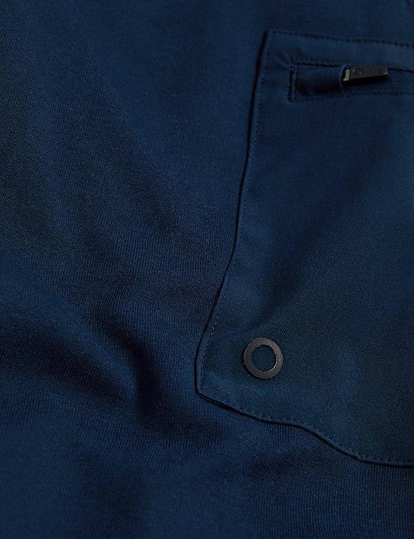 Cuffed Zip Pocket Sports Joggers