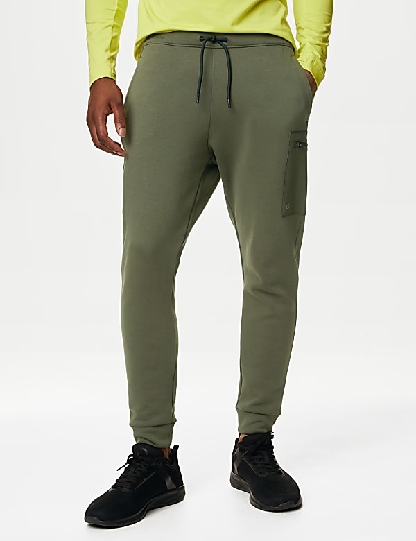 Cuffed Zip Pocket Sports Joggers