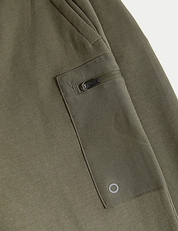 Cuffed Zip Pocket Sports Joggers
