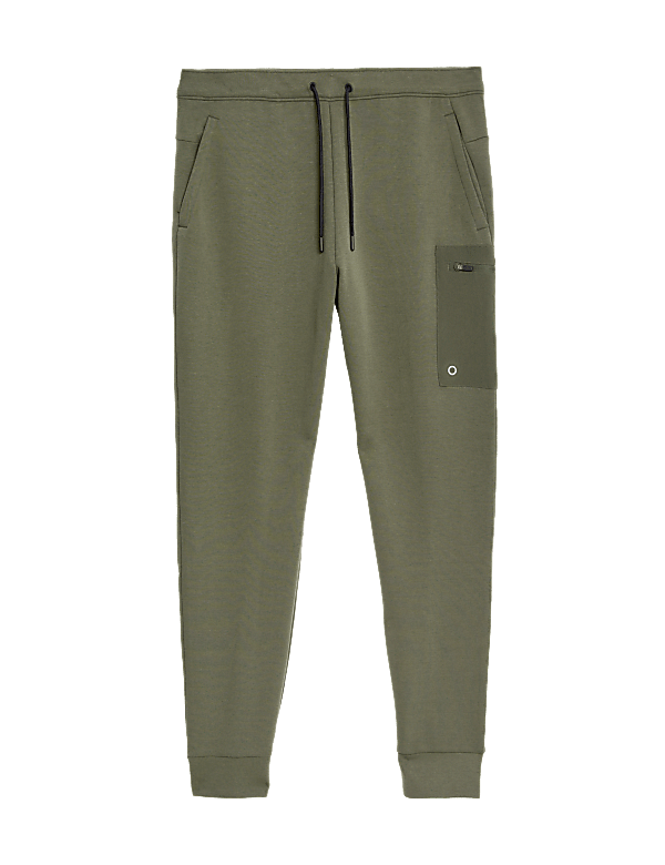 Cuffed Zip Pocket Sports Joggers