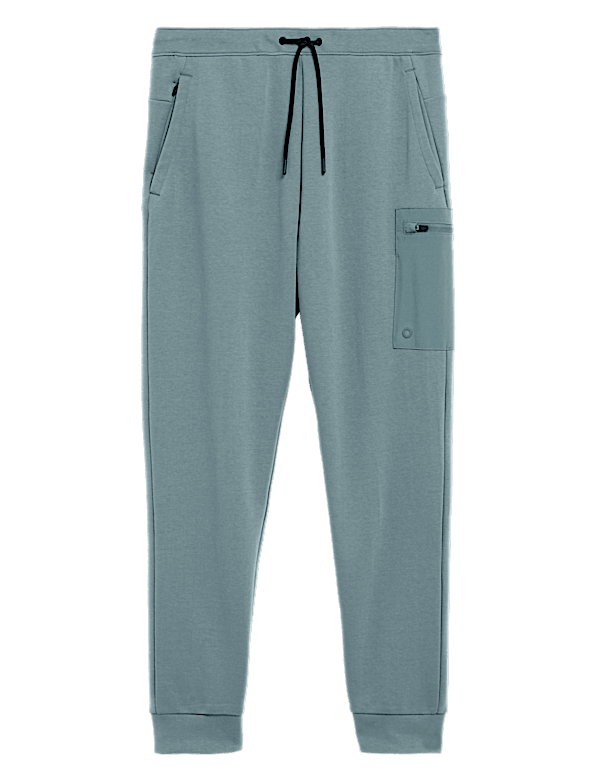 Cuffed Zip Pocket Sports Joggers