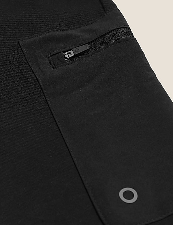 Cuffed Zip Pocket Sports Joggers