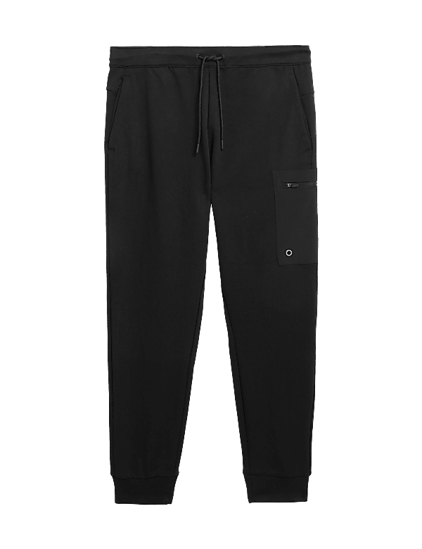 Cuffed Zip Pocket Sports Joggers