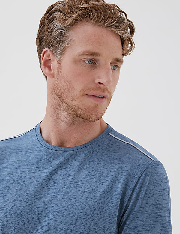 Slim Fit Ombre Training T-Shirt