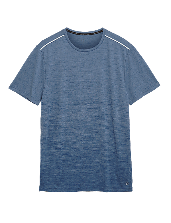 Slim Fit Ombre Training T-Shirt