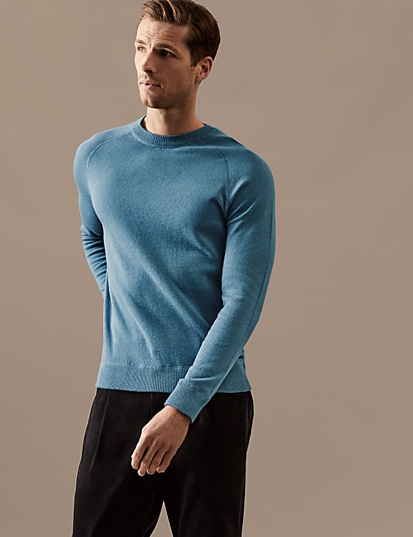 Wool Blend Double Faced Jumper