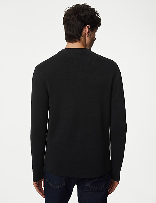 Cotton Modal Knitted Jacket - US