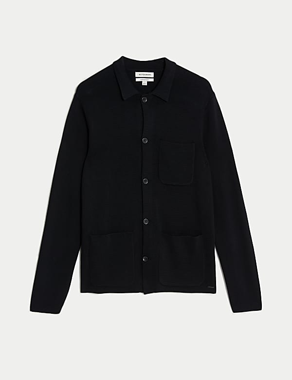 Cotton Modal Knitted Jacket - US