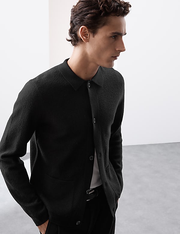 Knitted wool coat shop